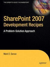 SharePoint 2007 Development Recipes - A Problem-Solution Approach