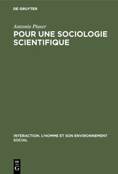 Pour une sociologie scientifique - Épistémologie comparée de l'analyse conceptuelle